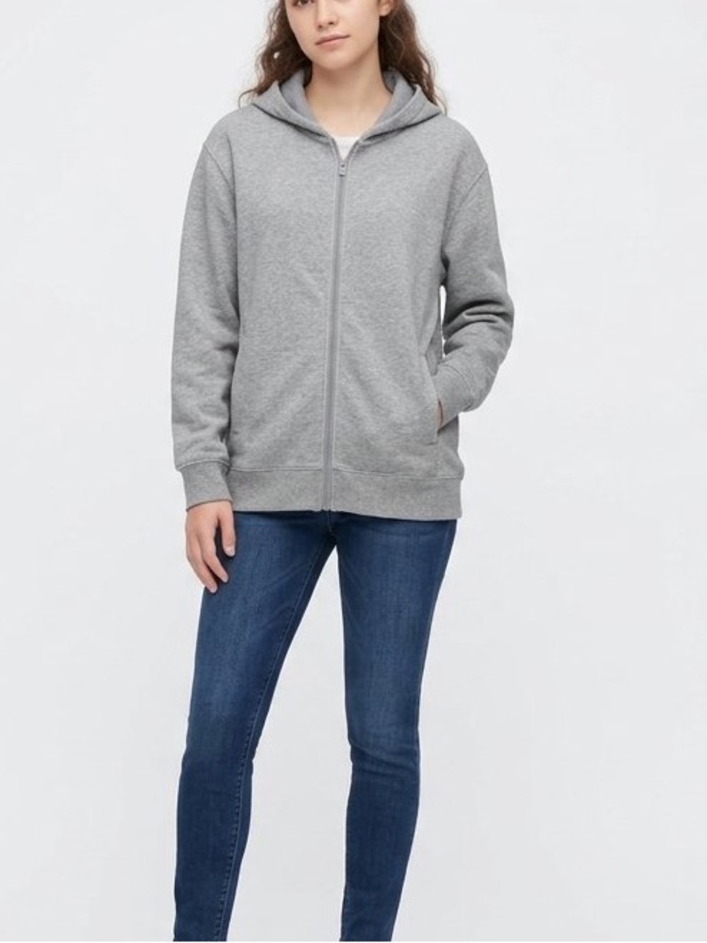 All in Motion Gray Zip-Up Hoodie XXL
